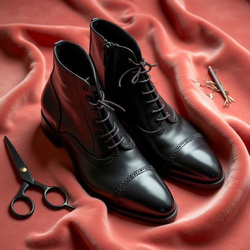 Elegant Leather Dress Boots