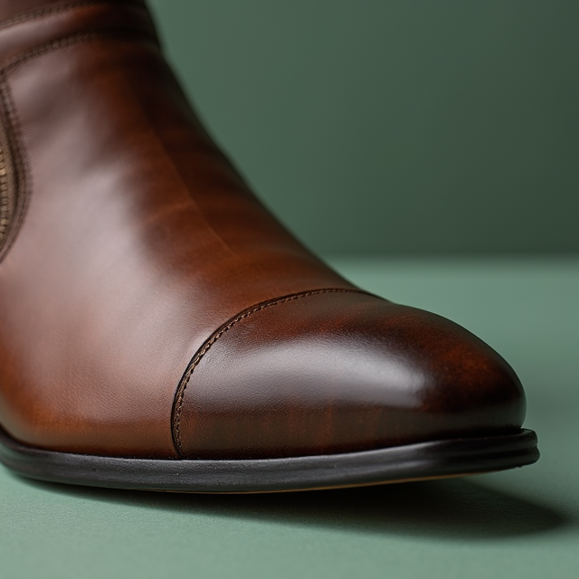 Elegant Leather Dress Boots